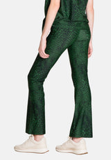 The Cropped Sport Pants - Green Leo - SS23