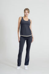 The Cina Sport Top Metallic - New York Grey