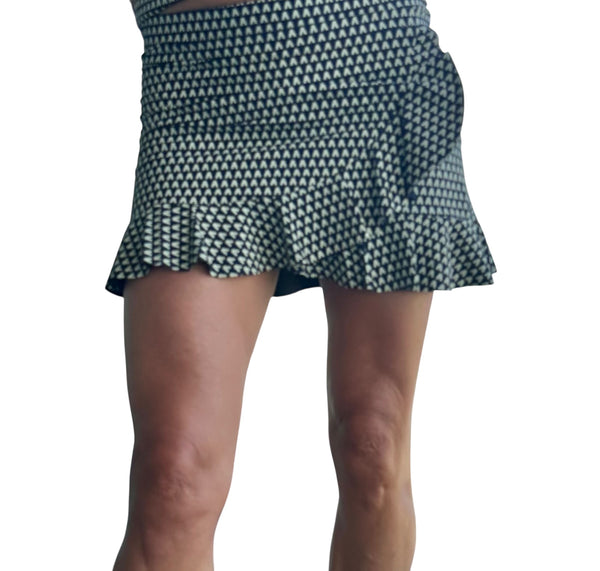 The Flounce Tennis Skirt - Classic V
