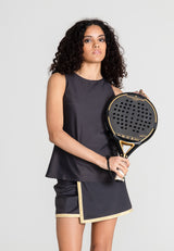 Le Club Tennis Skirt w Gold
