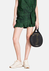 The Flounce Tennis Skirt - Green Leo - SS23